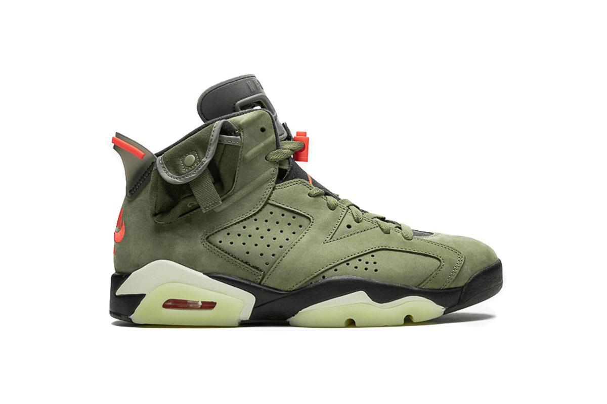 Air Jordan 6 Retro Travis Scott "Medium Olive"