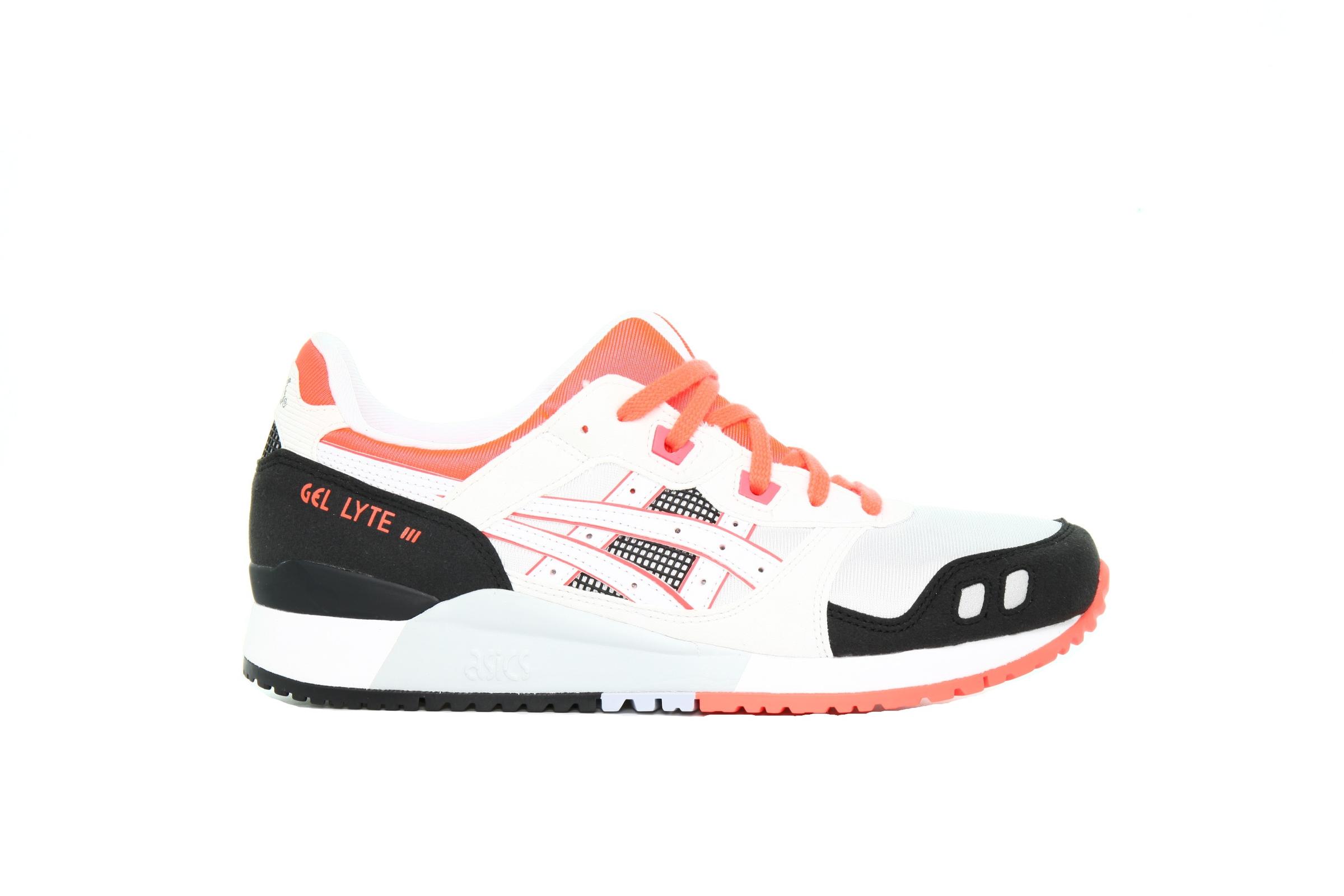 asics gel lyte iii og flash coral