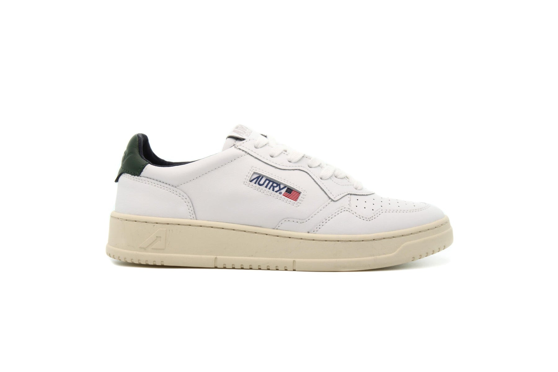 Autry Action Shoes MEDALIST LOW "DARK GREEN"