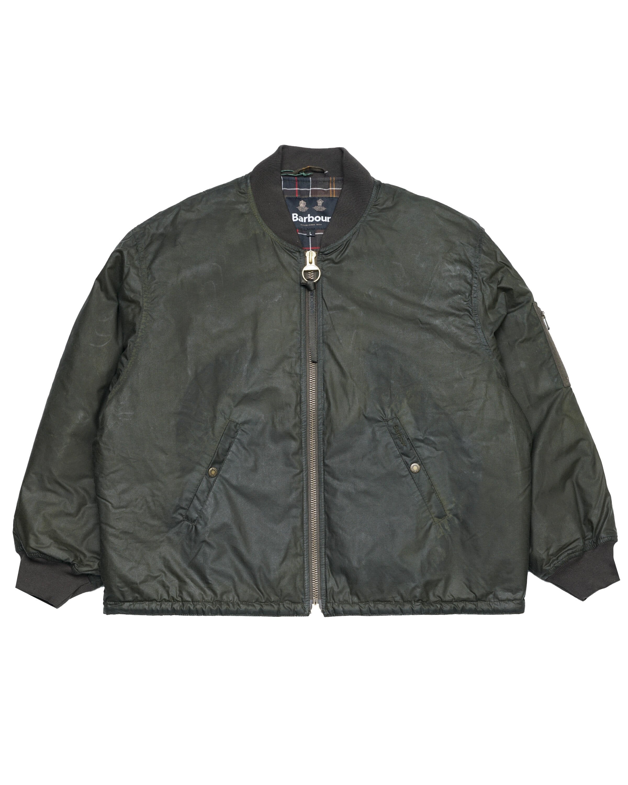 Barbour on sale aviator jacket