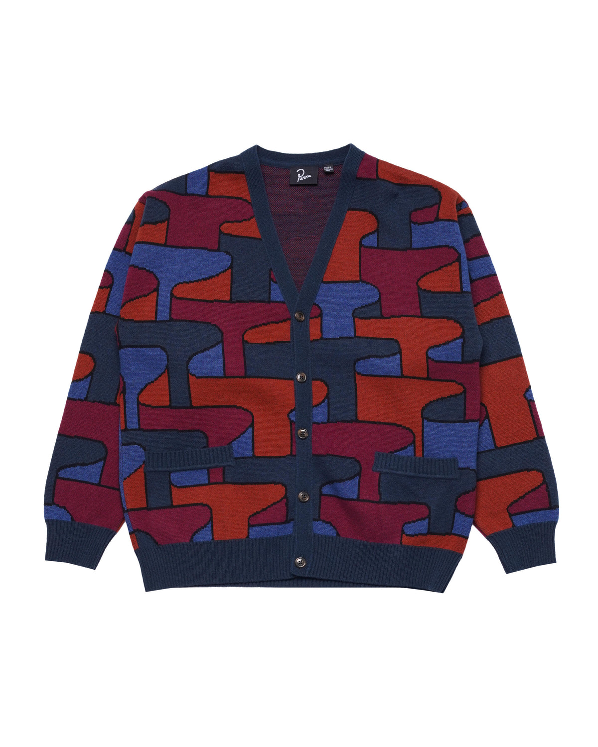 by Parra canyons all over knitted cardigan