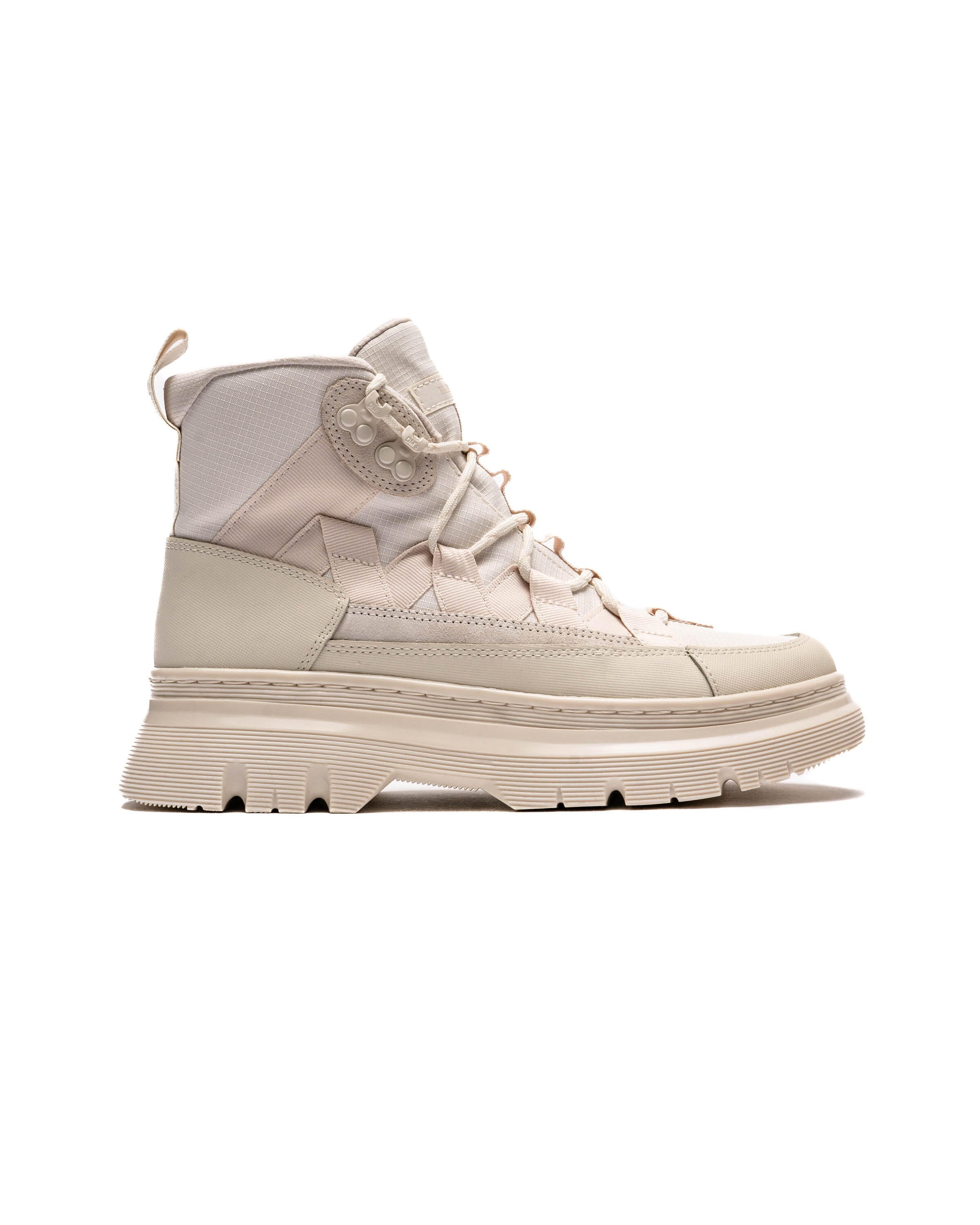 新品 Dr.Martens BOURY BONE White UK3 Boury Poly & Leather Casual Boots in Bone | Dr. Martens