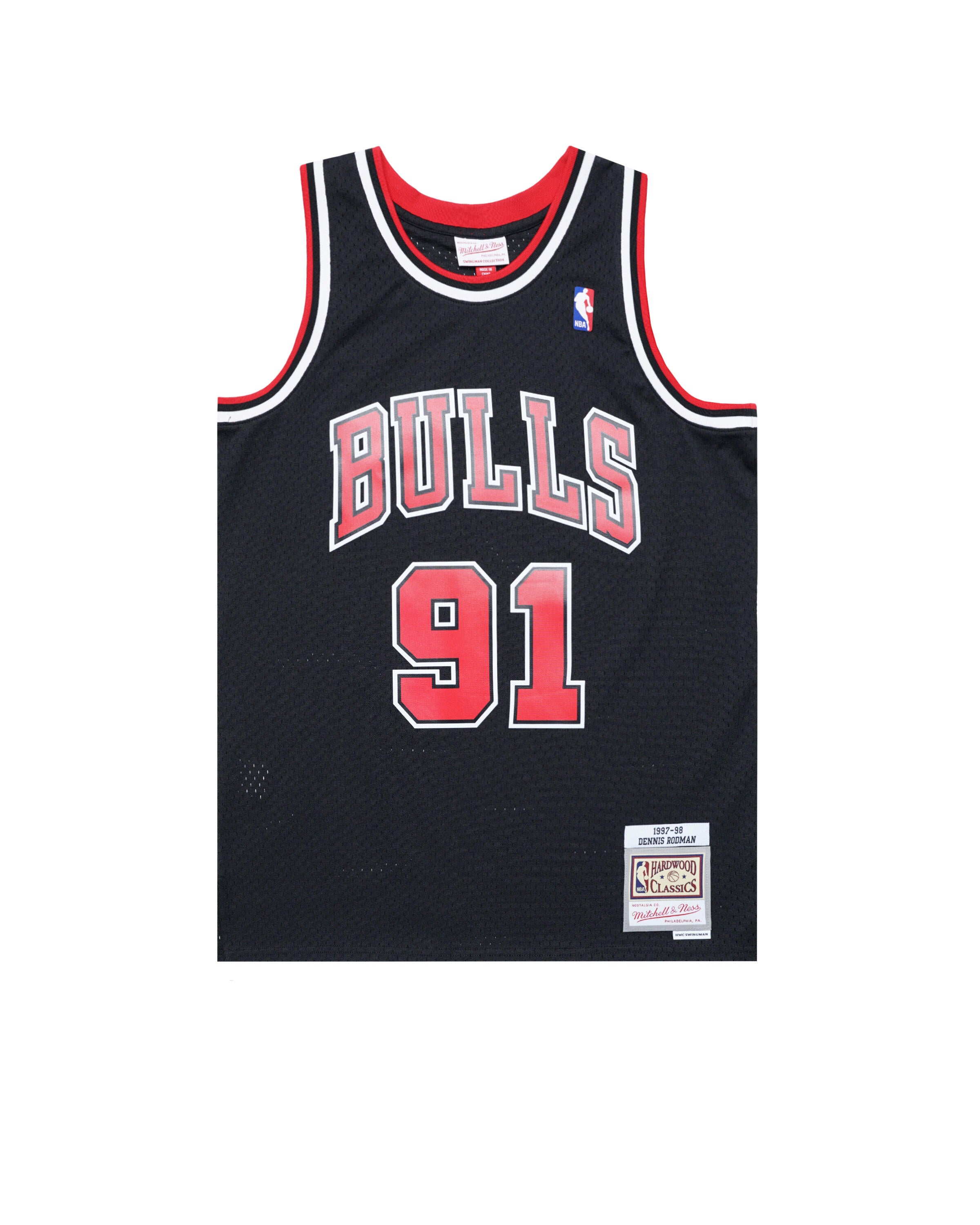 Mitchell & Ness NBA SWINGMAN JERSEY 2.0 - CHICAGO BULLS 'D. RODMAN #91'