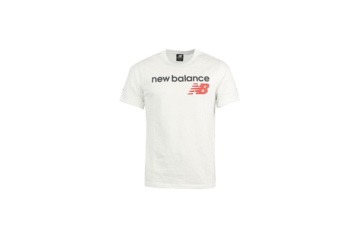 New Balance Athletic Logo tee "White"