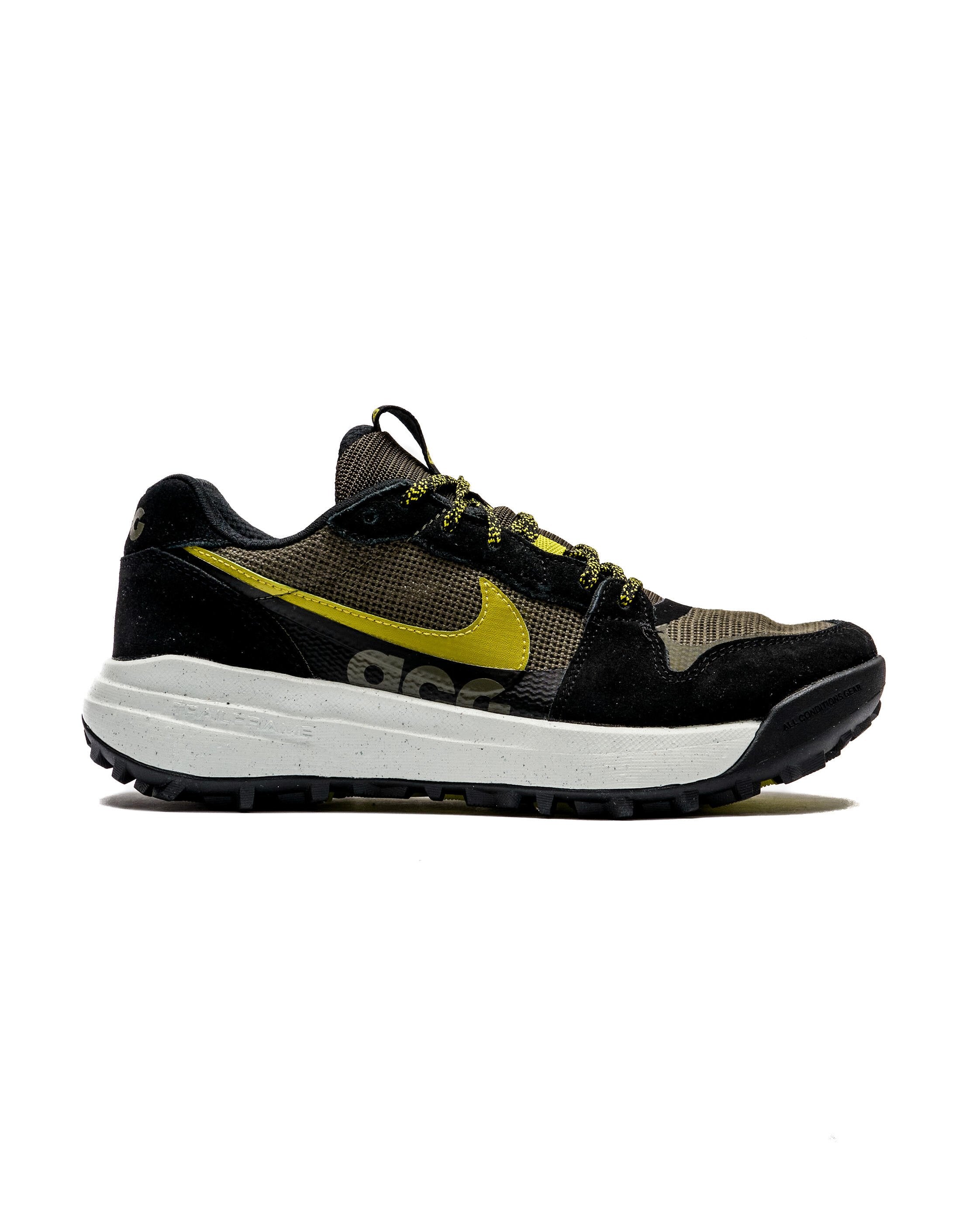Nike acg dead stock デッド オリーブグリーン Nike ACG Lowcate FM Oil Green Bright Cactus Running Shoes