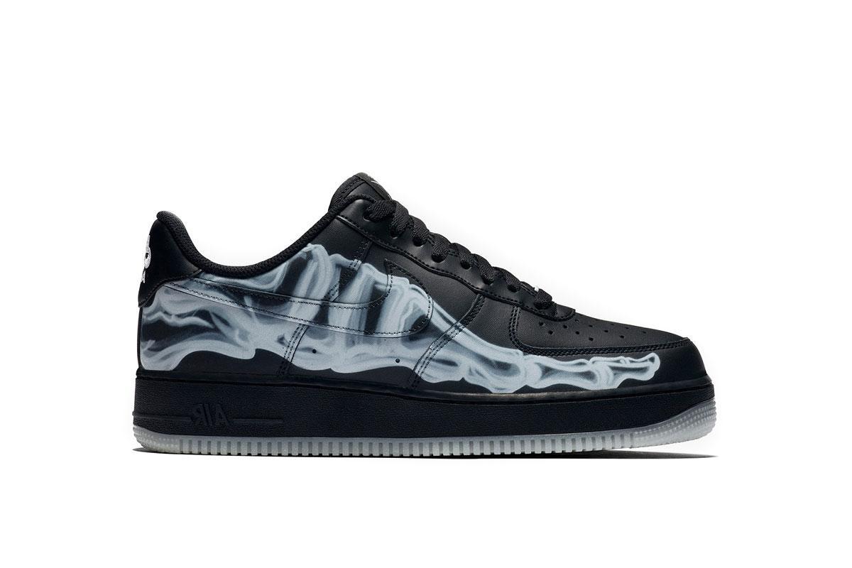 Nike Air Force 1 '07 Skeleton QS "Black"