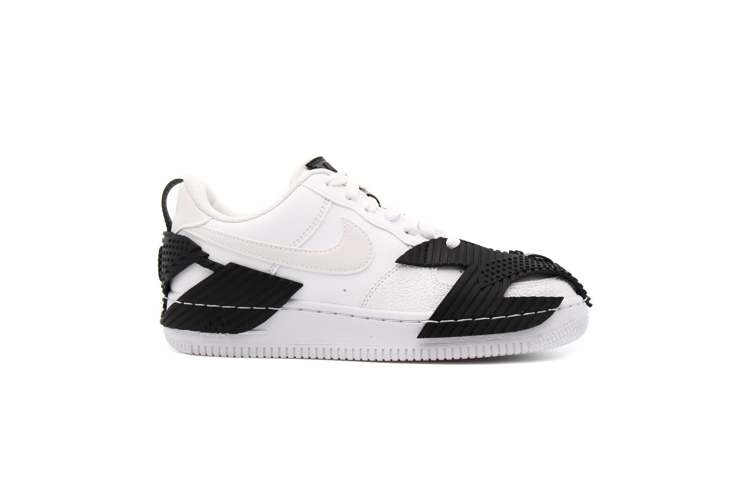 スニーカー Nike NDSTRKT Air Force 1 White Black NIKE AIR FORCE 1 NDSTRKT WHITE/BLACK SIZE 9.5 BRAND NEW W