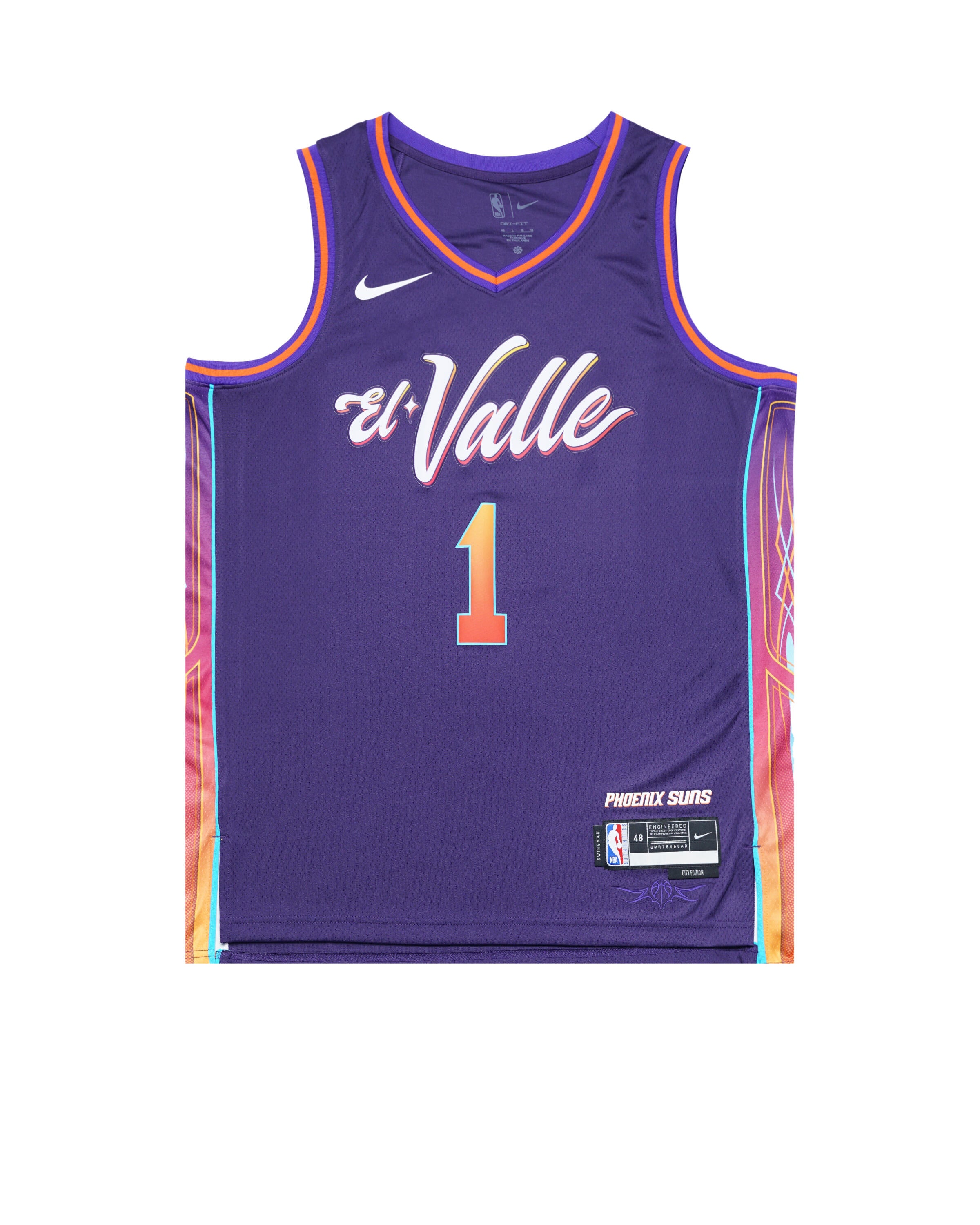 【ナイキ】Devin Booker バスケットボール ジャケット&パンツset nike-phoenix-swingman-jersey-