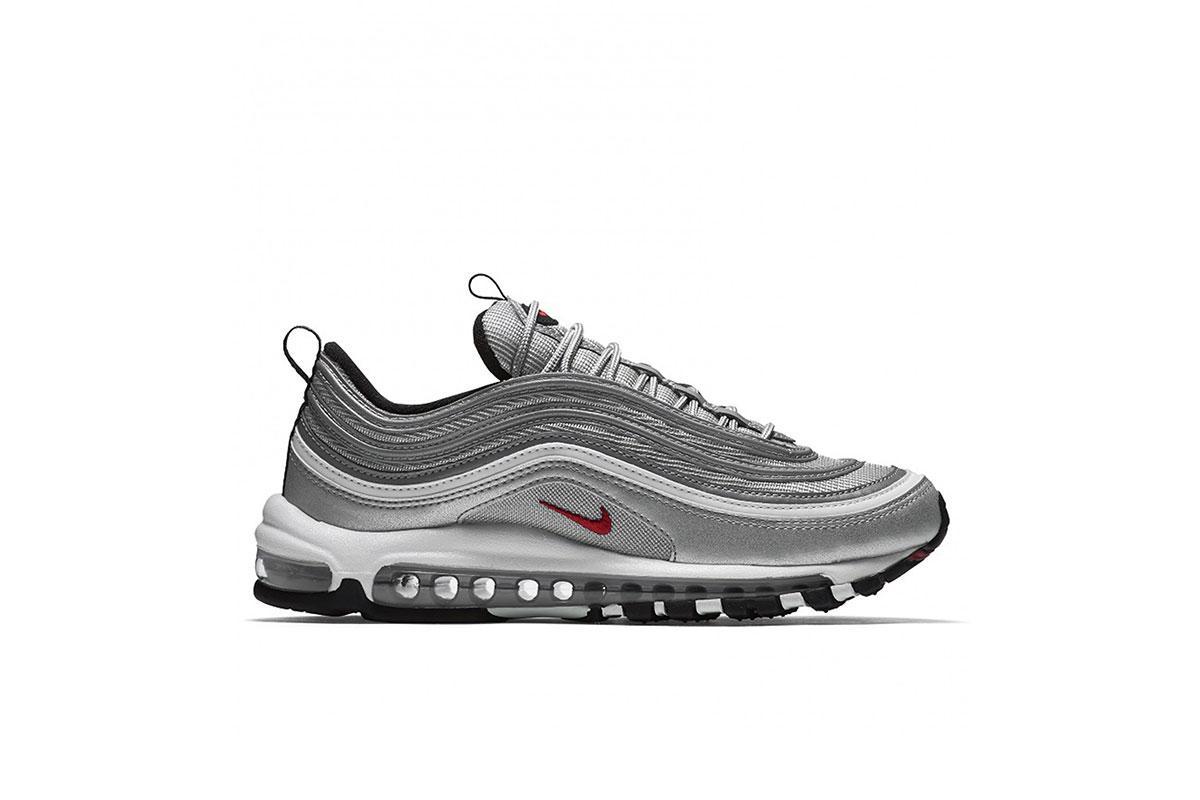 ☆NIKE☆WMNS AIR MAX 97 スニーカー NIKE WMNS AIR MAX 97 OG METALLIC SILVER/CHLORINE BLUE 22FA-I