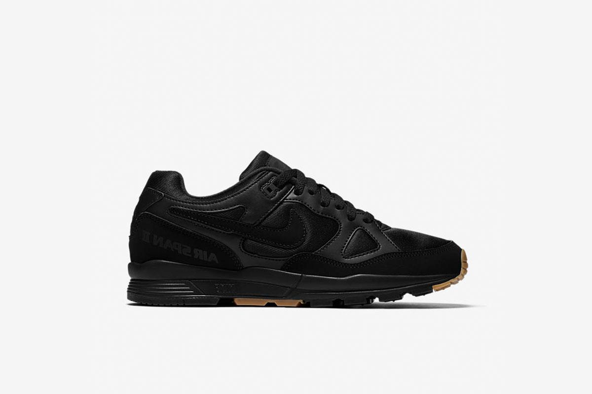 Nike Wmns Air Span II "All Black"