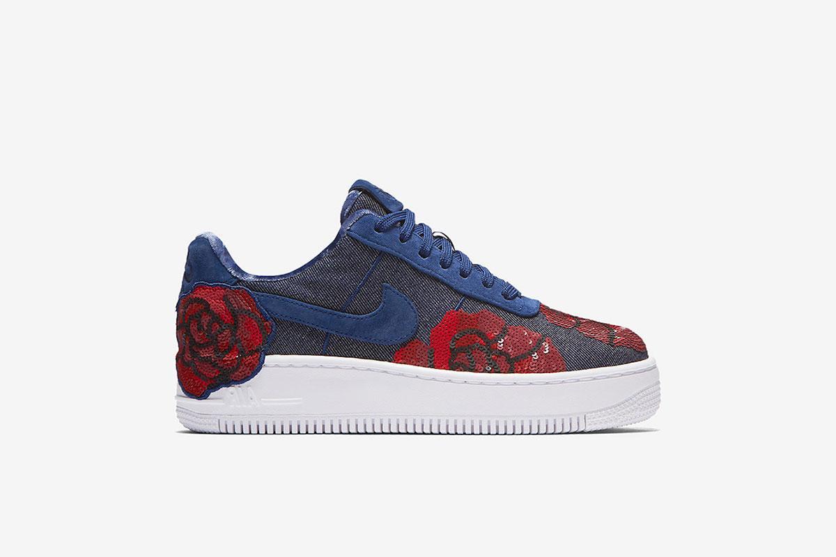 Nike WMNS Air Force 1 Upstep Lux "Binary Blue"