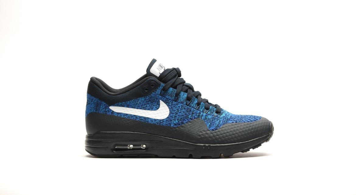 Nike Wmns Air Max 1 Ultra Flyknit "Dark Obsidian"