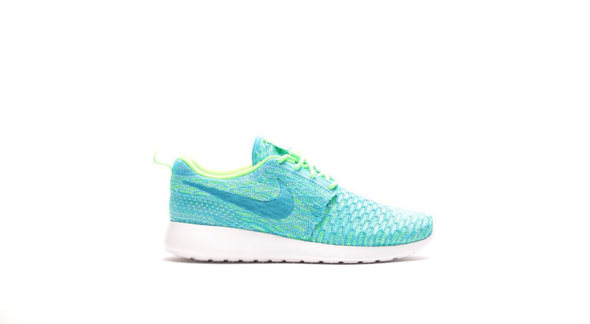 Nike Wmns Roshe One Flyknit "Electric Green"