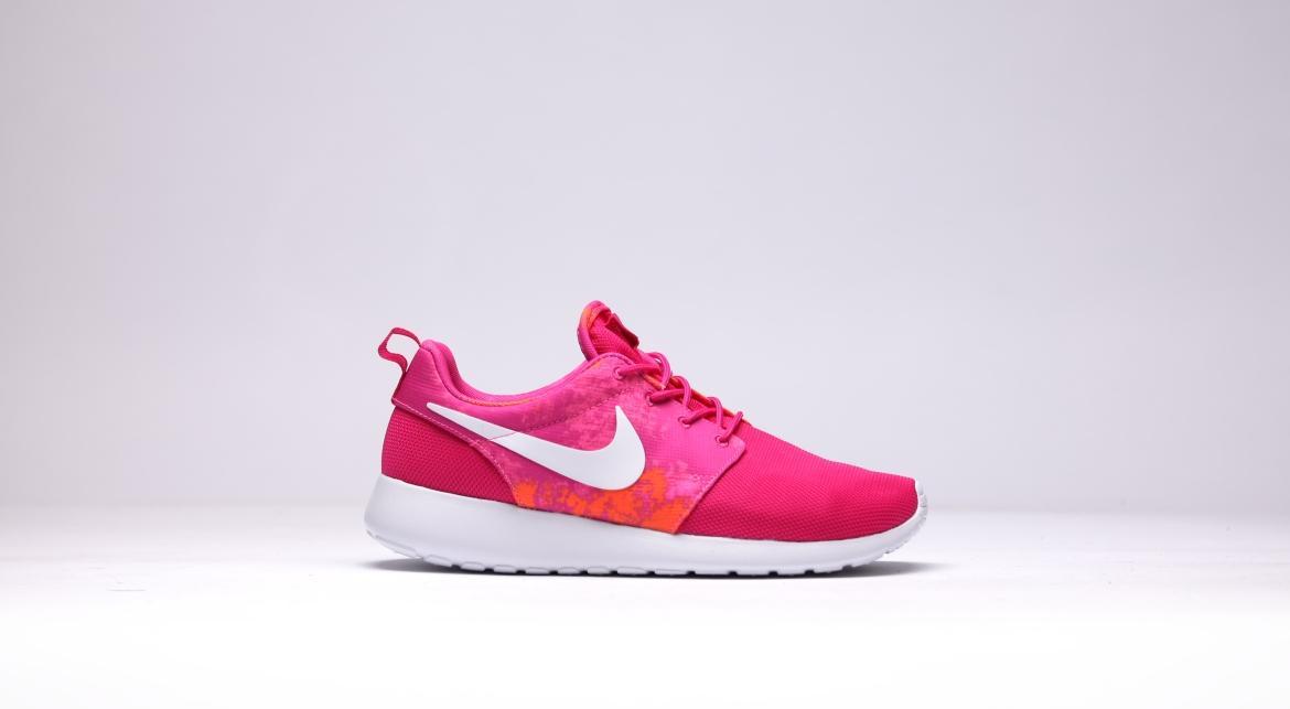 Nike Wmns Rosherun Print "Fireberry"