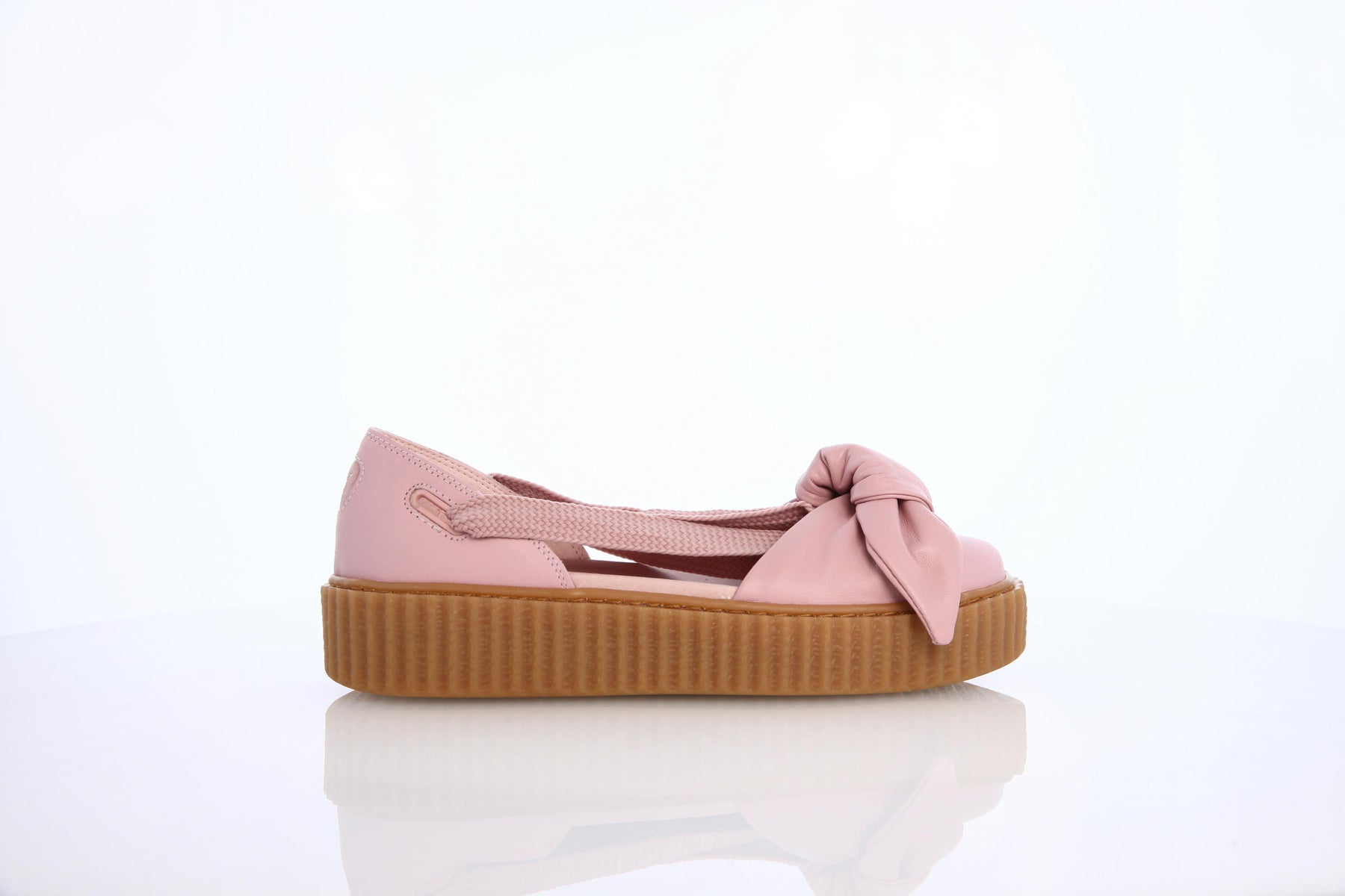 Puma Bow Creeper Sandal "Silver Pink"