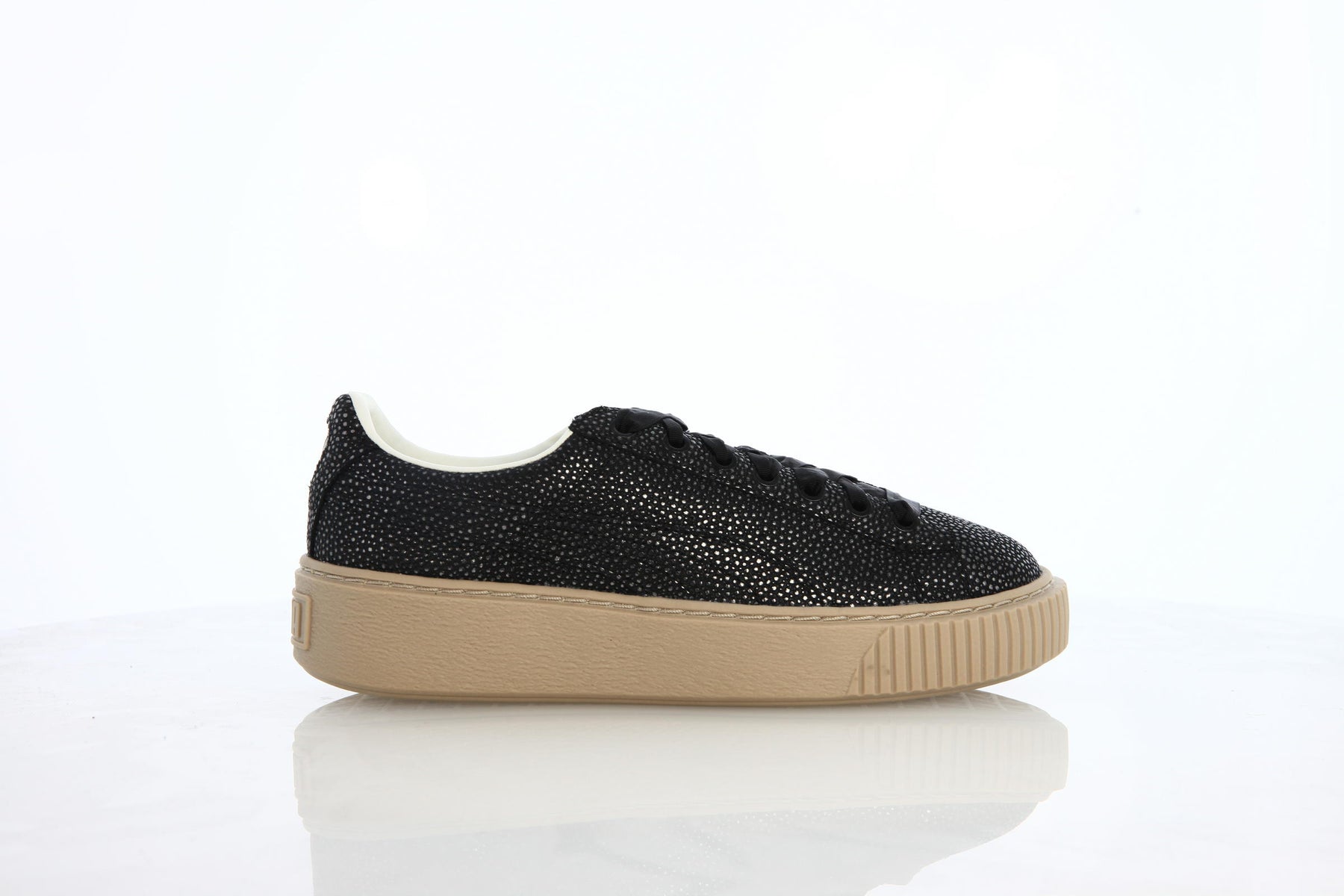 Puma Platform LUX Womens "Puma Black"