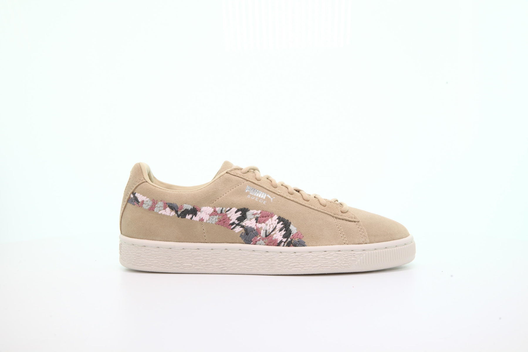 Puma Suede Sunfade Stitch Womens "Peach Beige"