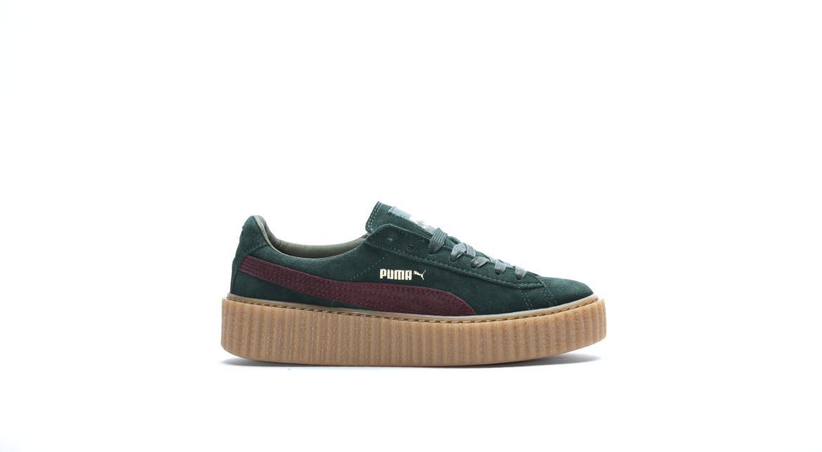 Puma x Rihanna Suede Creepers "Green Bordeaux"