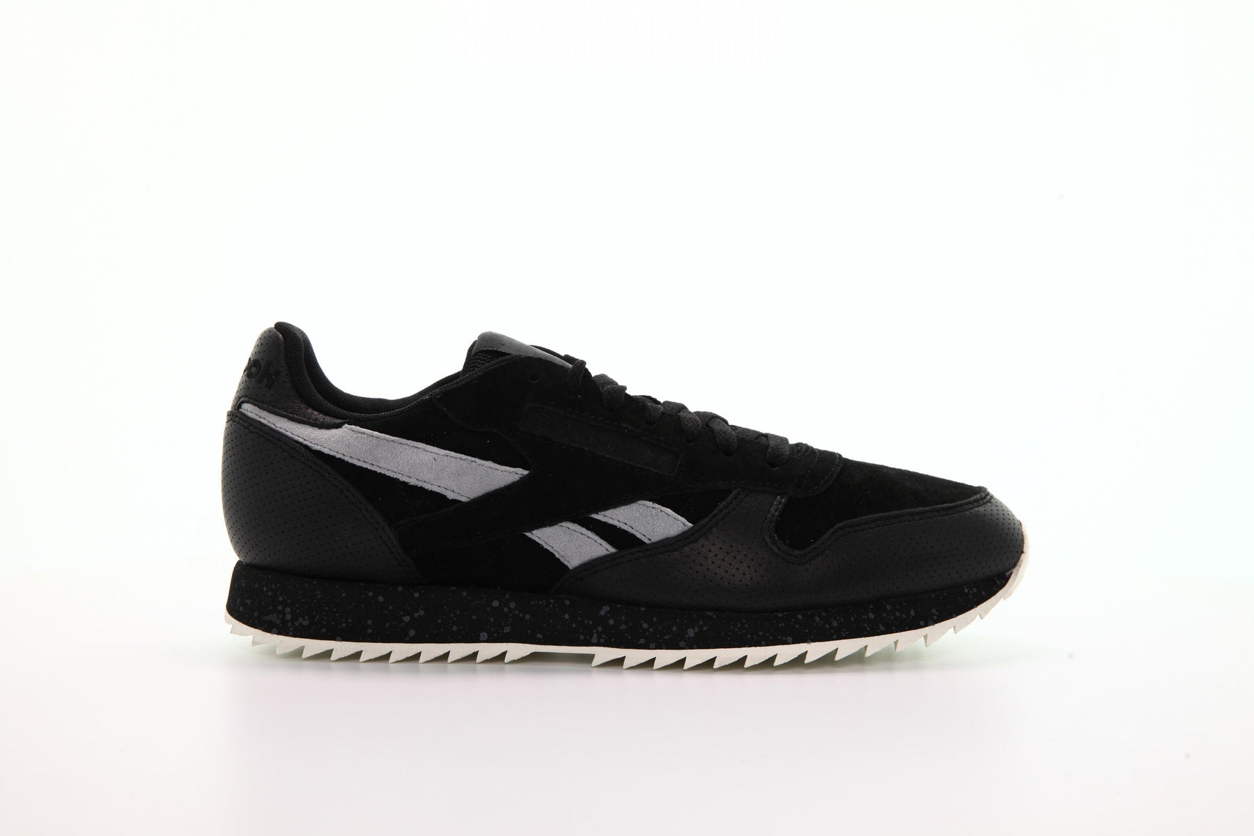 Reebok Classic Leather Ripple Sm "Black"