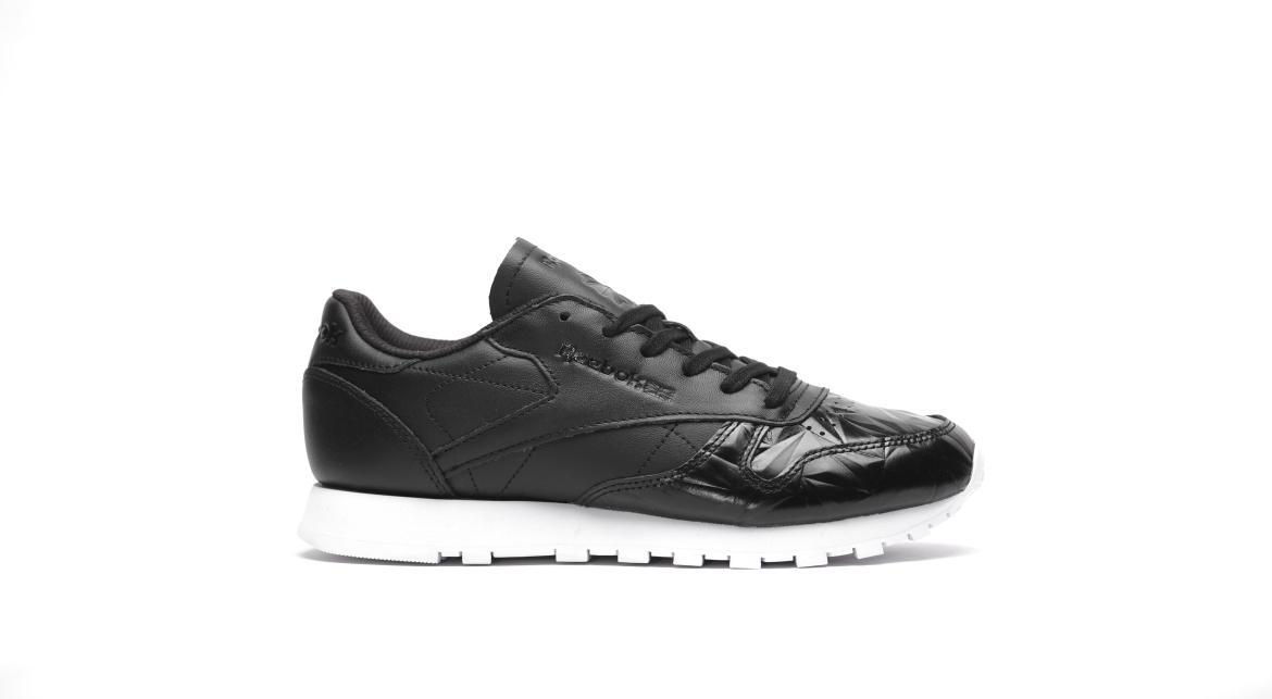 Reebok Classic Leather W Hype Metallic "Black N White"