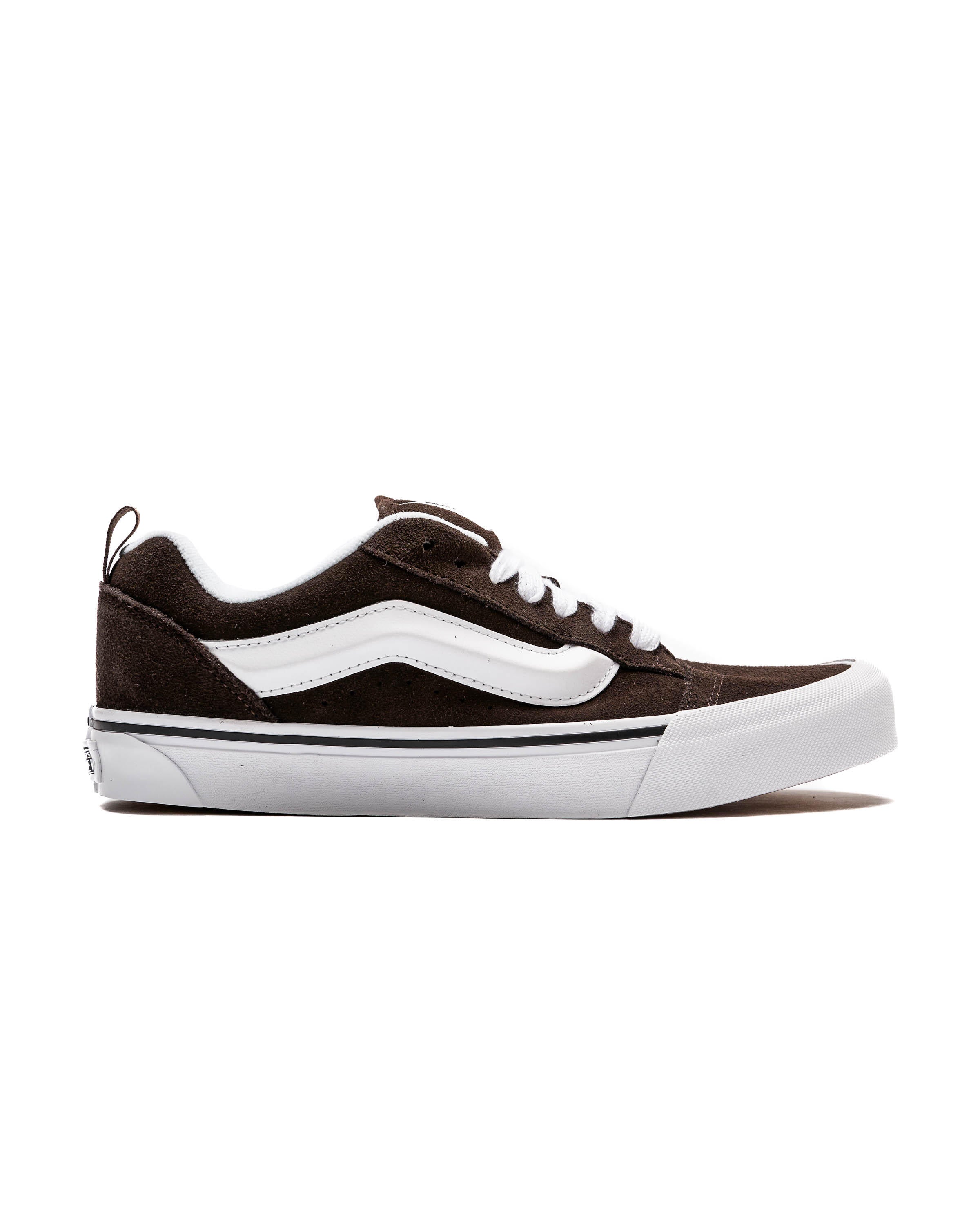 VANS★KNU SKOOL★兼用★BROWN/WHITE Vans Knu Skool Skate Sneakers Shoes Brown/White VN0009QCNWH